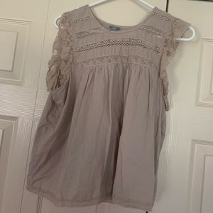 aerie beige tank top